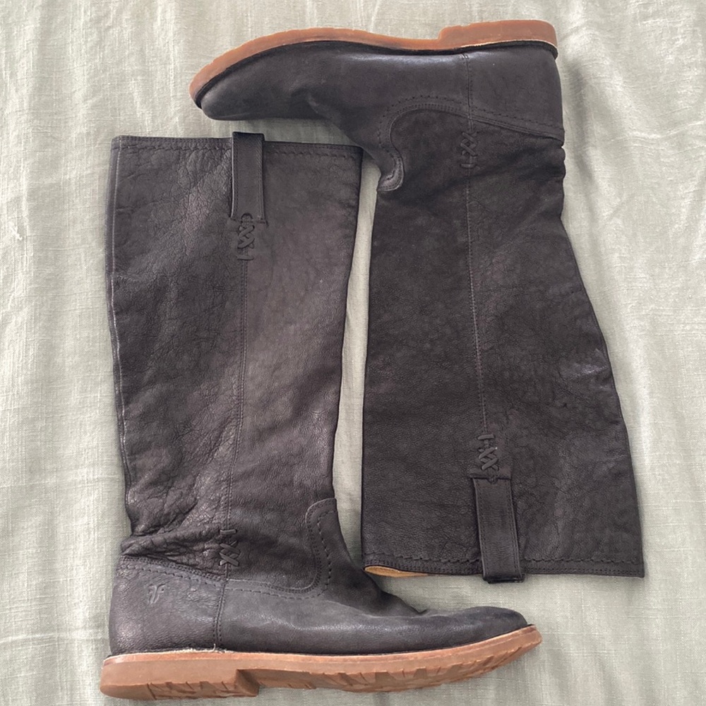 Frye Boots Women’s Talk Boots Black size 10